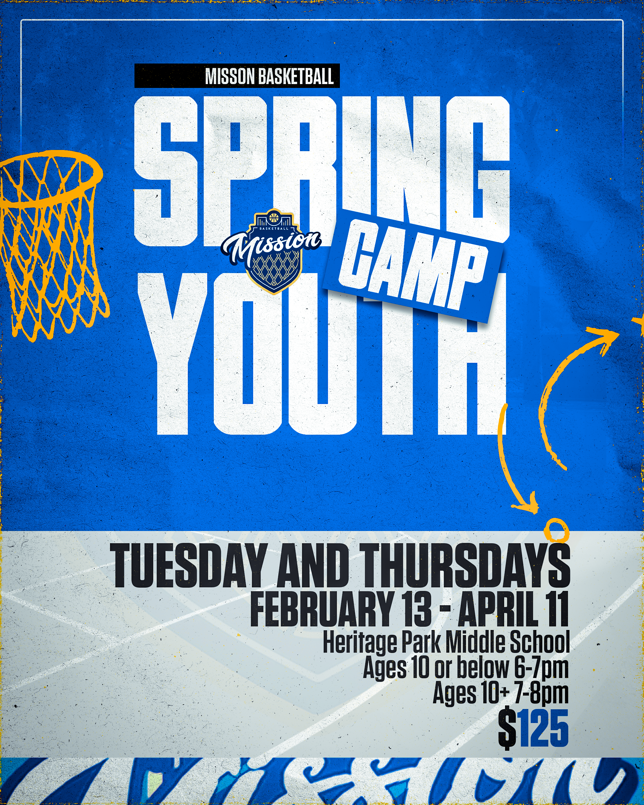 Mission Basketball Spring Youth Camp