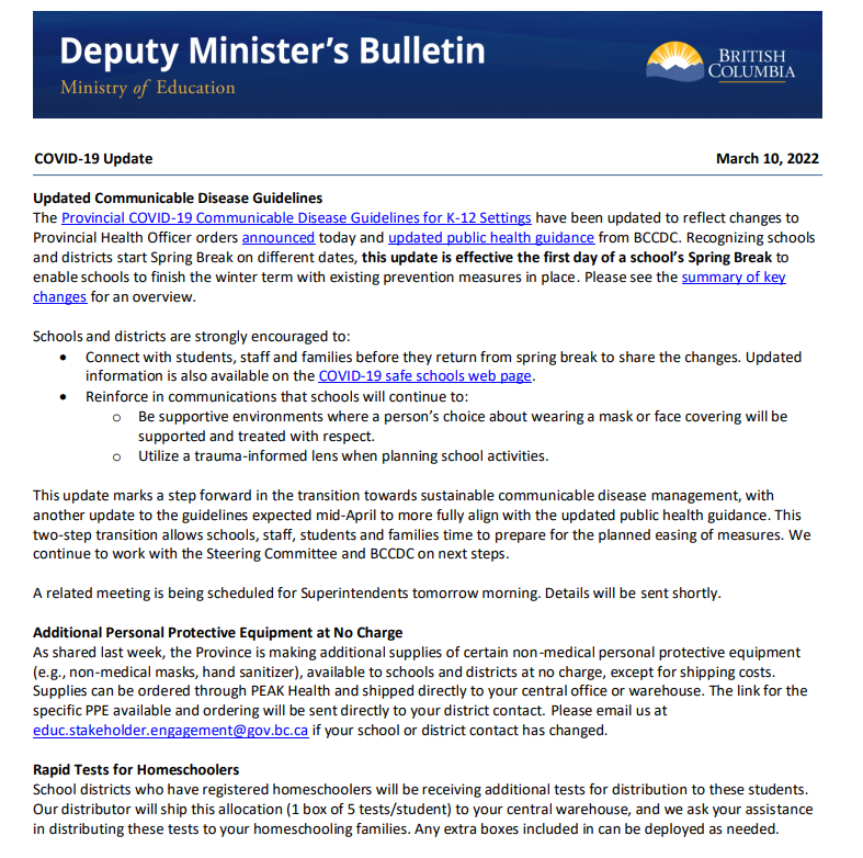 Deputy Minister's Bulletin March 10, 2022.png