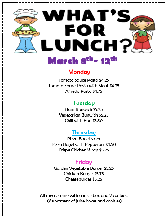Whats for Lunch March 8-12.png