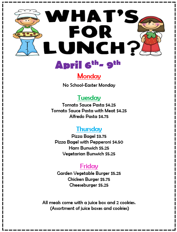 Whats for Lunch April 6-9.png